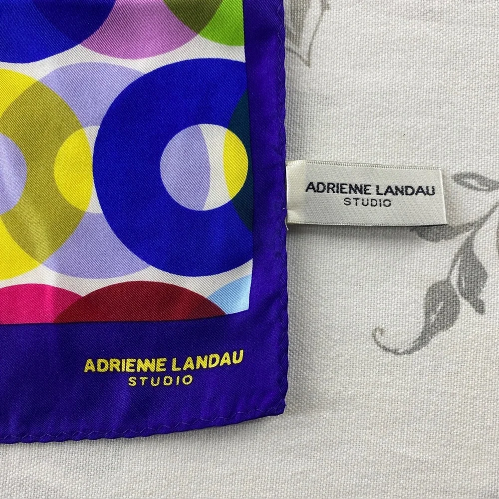 Adrienne Landau Studio 100% Silk
Scarf L53 x W 11 66 - Picture 3 of 7